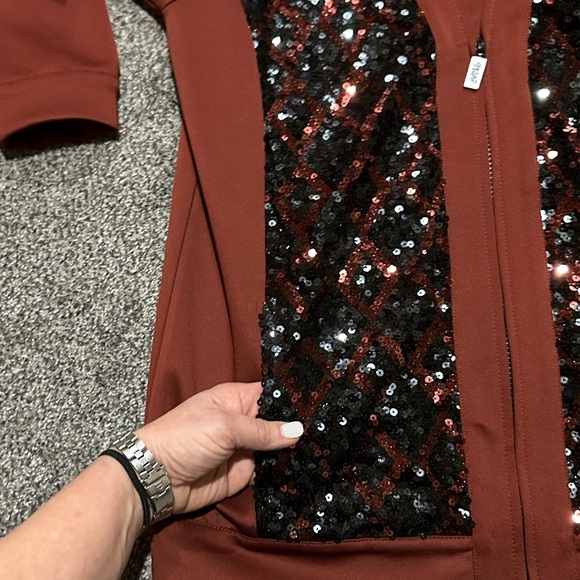 BOB MACKIE, this beautiful sequin jacket is in perfect condition - Picture 5 of 11